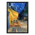 Quadro Terraço do Café à Noite – Van Gogh