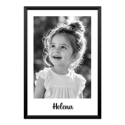 Quadro Personalizado Infantil com Foto e Nome