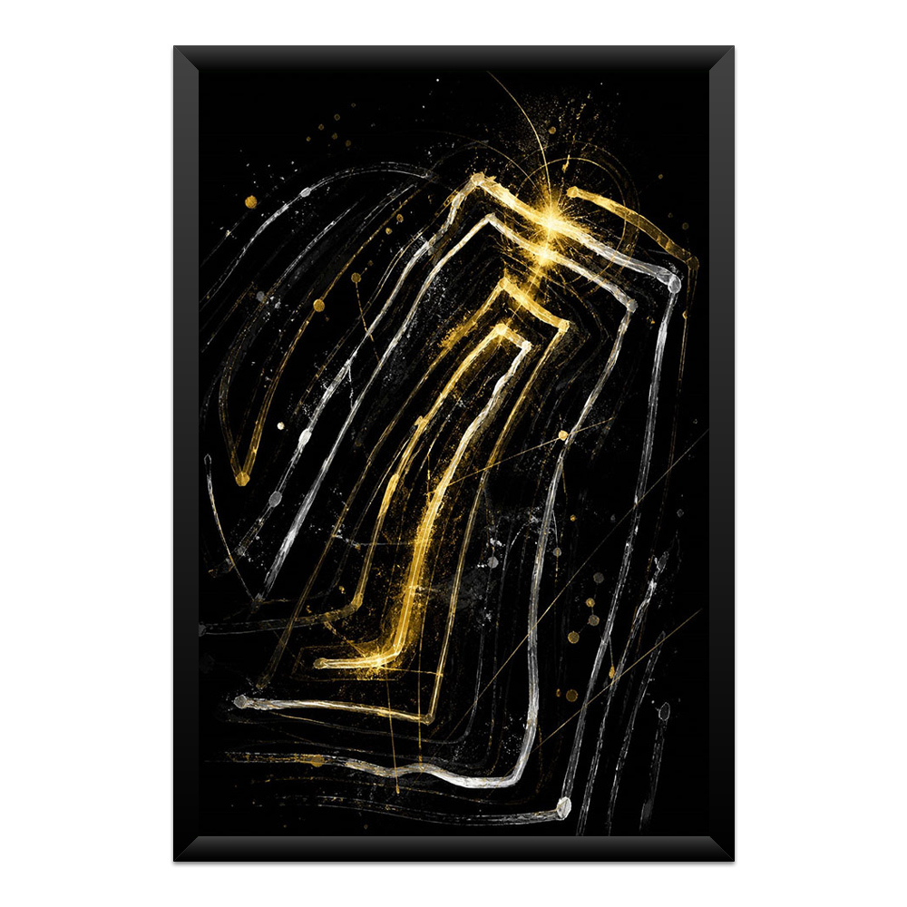 quadro-viva-e-deixe-viver-caminho-reto-veronica-educada-ver22003-01-moldura-preta-frente-1.jpg Quadro Caminho Reto – Coleção Viva e Deixe Viver – Verônica Educada - Imagem 1